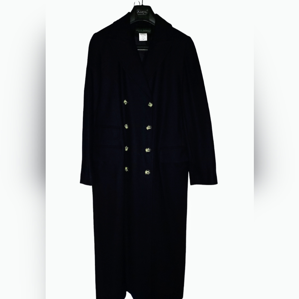 harve' benard double-breasted wool coat. Price Firm - Picture 3 of 3
